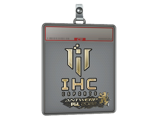 Sticker Slab IHC Esports Gold Antwerp 2022