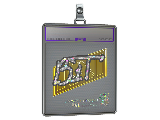 Sticker Slab b1t Glitter Antwerp 2022