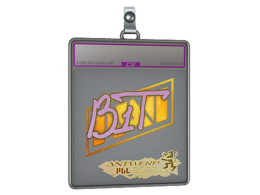 Sticker Slab b1t Holo Antwerp 2022