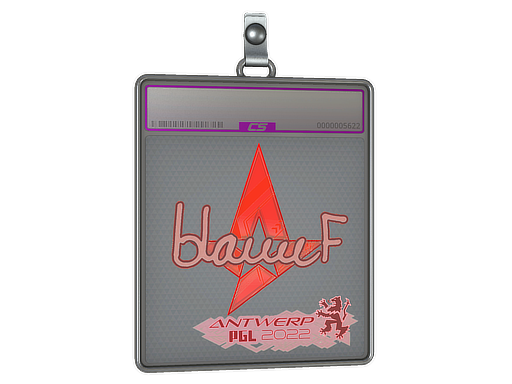 Sticker Slab blameF Holo Antwerp 2022