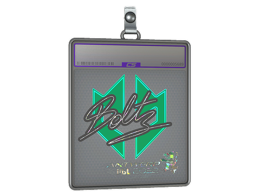 Sticker Slab boltz Glitter Antwerp 2022