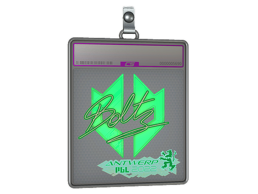 Sticker Slab boltz Holo Antwerp 2022
