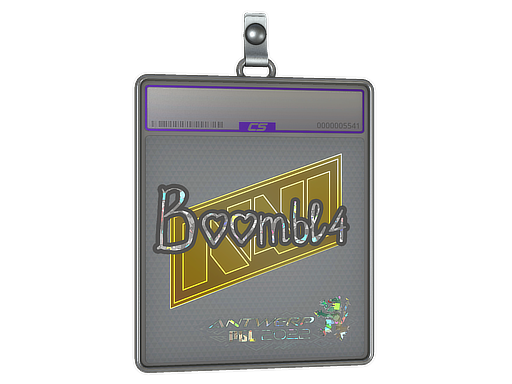 Sticker Slab Boombl4 Glitter Antwerp 2022