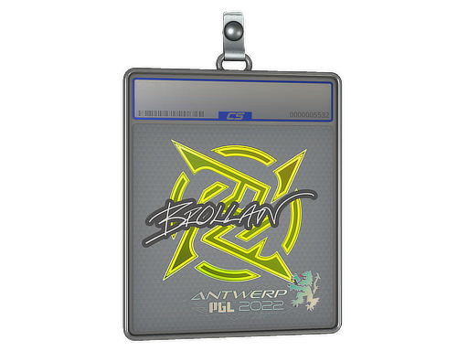 Sticker Slab Brollan Antwerp 2022