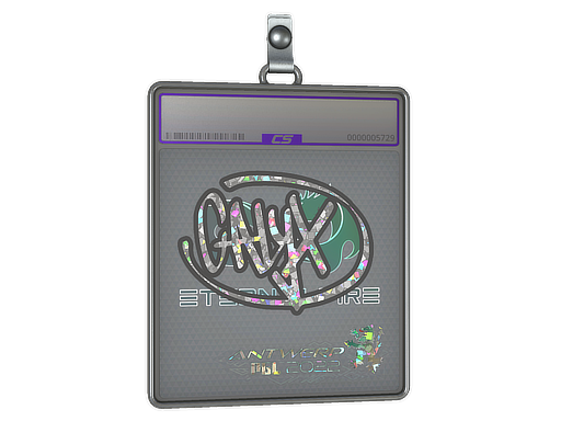 Sticker Slab Calyx Glitter Antwerp 2022