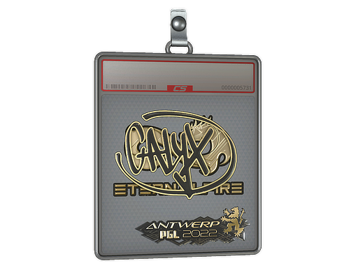 Sticker Slab Calyx Gold Antwerp 2022