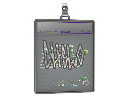 Sticker Slab chelo Glitter Antwerp 2022