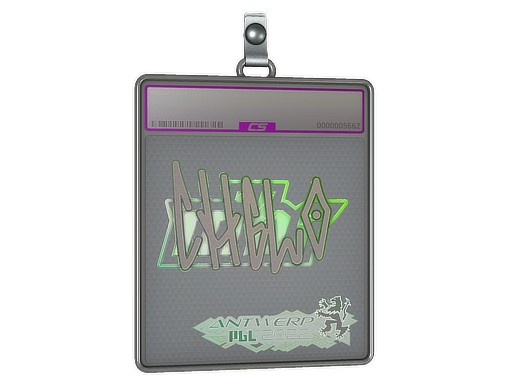 Sticker Slab chelo Holo Antwerp 2022