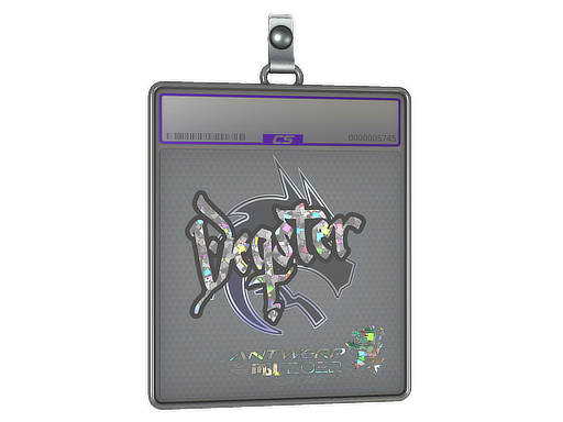 Sticker Slab degster Glitter Antwerp 2022