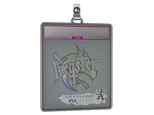 Sticker Slab degster Holo Antwerp 2022