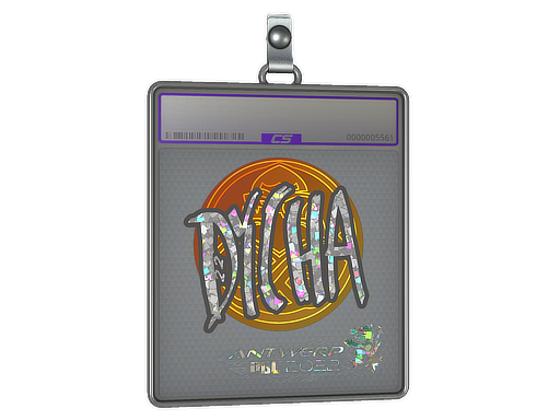 Sticker Slab dycha Glitter Antwerp 2022