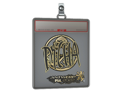 Sticker Slab dycha Gold Antwerp 2022