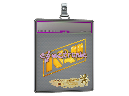 Sticker Slab electronic Holo Antwerp 2022