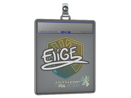 Sticker Slab EliGE Antwerp 2022