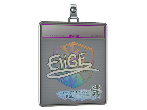 Sticker Slab EliGE Holo Antwerp 2022