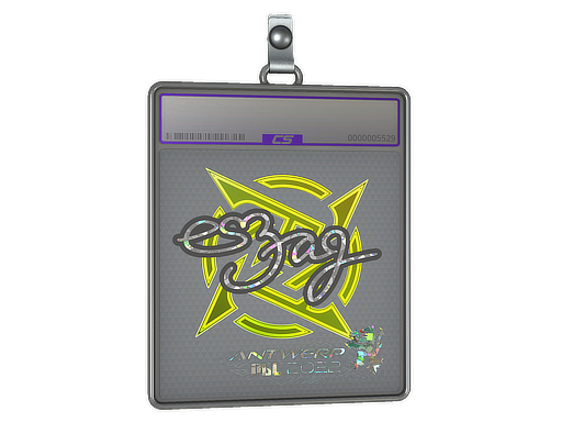Sticker Slab es3tag Glitter Antwerp 2022