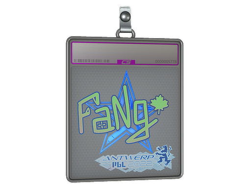 Sticker Slab FaNg Holo Antwerp 2022