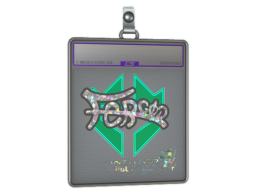 Sticker Slab fer Glitter Antwerp 2022