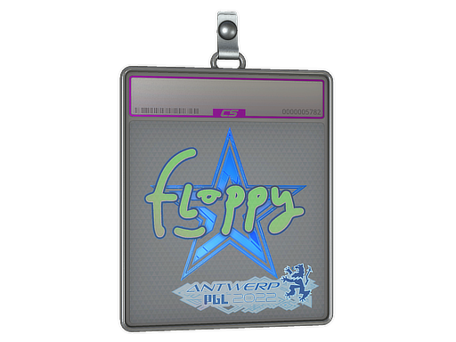 Sticker Slab floppy Holo Antwerp 2022