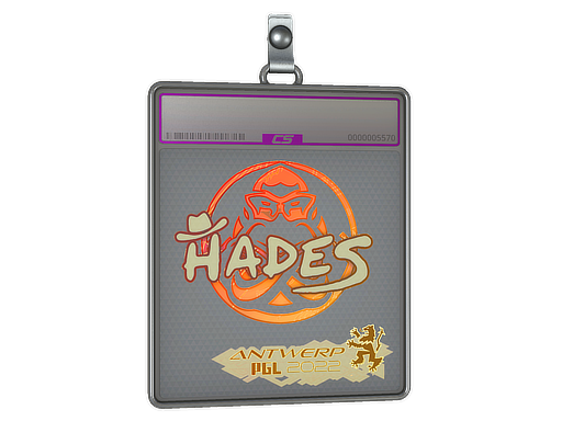 Sticker Slab hades Holo Antwerp 2022