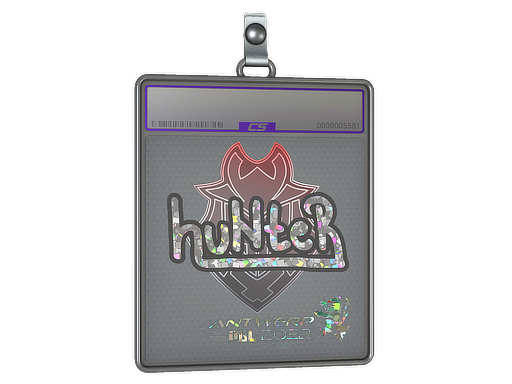 Sticker Slab huNter Glitter Antwerp 2022