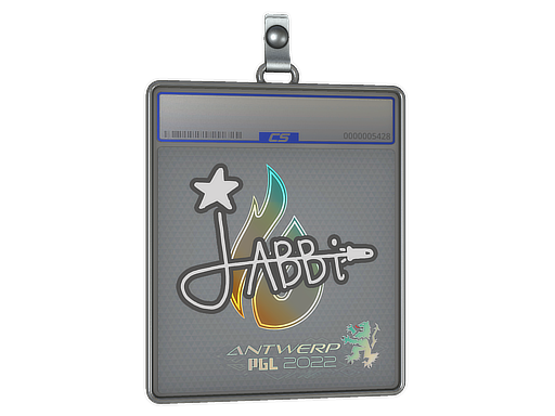 Sticker Slab jabbi Antwerp 2022