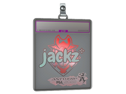 Sticker Slab JaCkz Holo Antwerp 2022