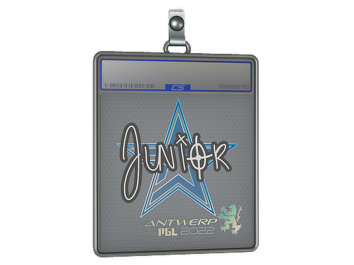 Sticker Slab junior Antwerp 2022