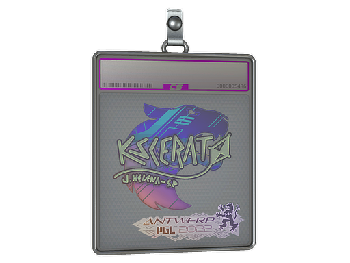 Sticker Slab KSCERATO Holo Antwerp 2022