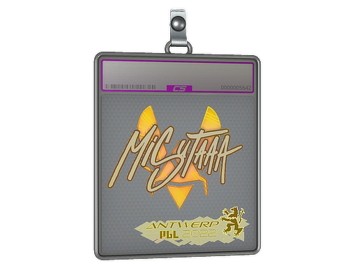 Sticker Slab misutaaa Holo Antwerp 2022