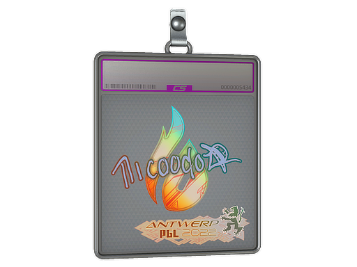 Sticker Slab nicoodoz Holo Antwerp 2022