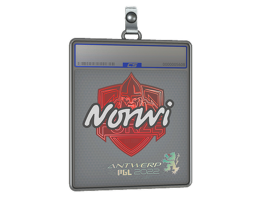 Sticker Slab Norwi Antwerp 2022