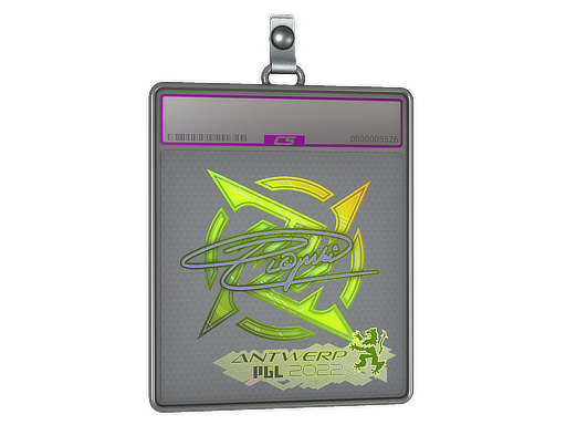 Sticker Slab Plopski Holo Antwerp 2022