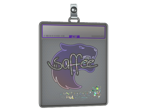 Sticker Slab saffee Glitter Antwerp 2022