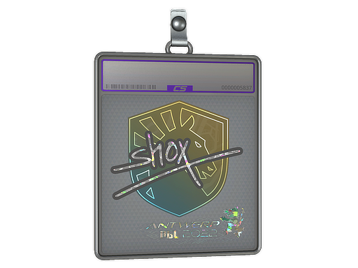 Sticker Slab shox Glitter Antwerp 2022