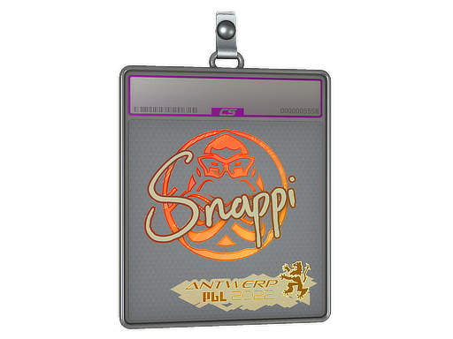 Sticker Slab Snappi Holo Antwerp 2022