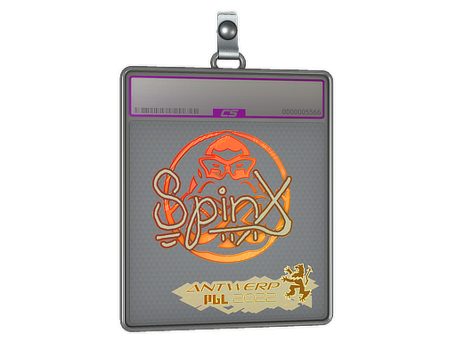 Sticker Slab Spinx Holo Antwerp 2022