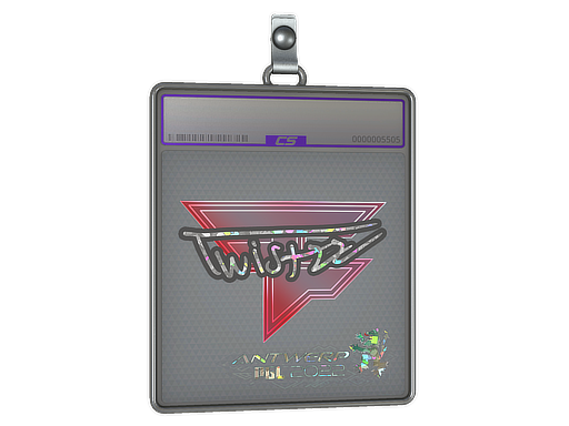 Sticker Slab Twistzz Glitter Antwerp 2022