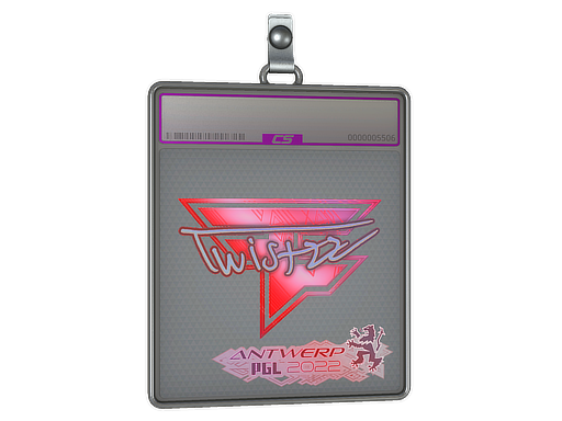 Sticker Slab Twistzz Holo Antwerp 2022