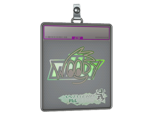 Sticker Slab WOOD7 Holo Antwerp 2022