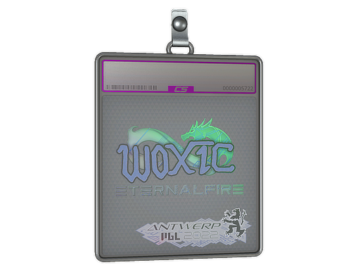 Sticker Slab woxic Holo Antwerp 2022