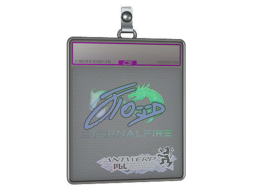 Sticker Slab xfl0ud Holo Antwerp 2022