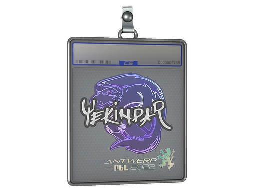 Sticker Slab YEKINDAR Antwerp 2022