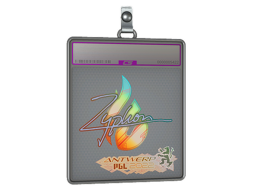 Sticker Slab Zyphon Holo Antwerp 2022