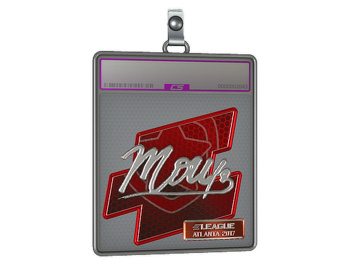 Sticker Slab mou Foil Atlanta 2017