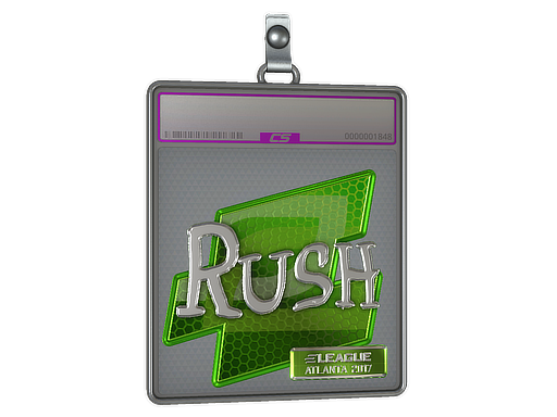 Sticker Slab RUSH Foil Atlanta 2017