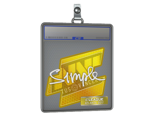 Sticker Slab s1mple Atlanta 2017