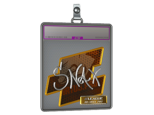 Sticker Slab Snax Foil Atlanta 2017
