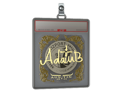 Sticker Slab adamb Gold Austin 2025