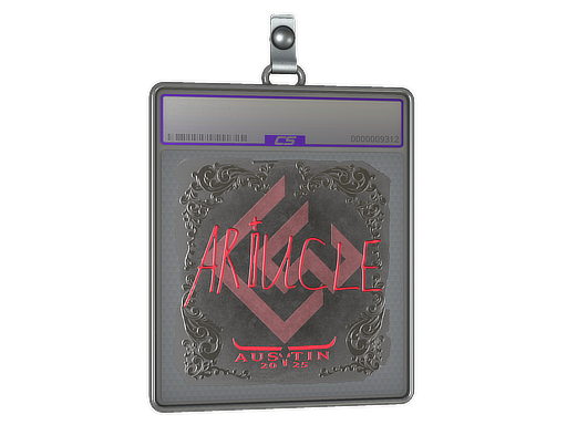 Sticker Slab Ariucle Foil Austin 2025